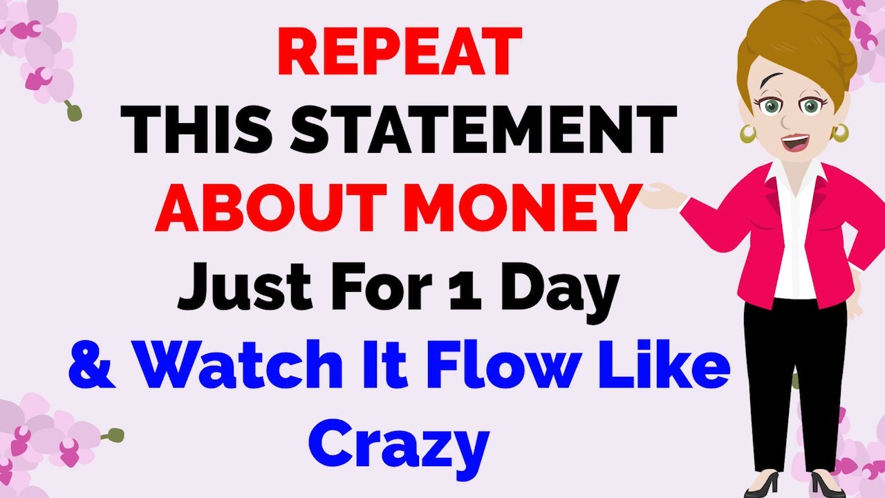 Abraham Hicks ~ REPEAT THIS STATEMENT ABOUT MONEY ★🧡 Just For 1 Day & Watch It Flow Like Crazy 🧡★