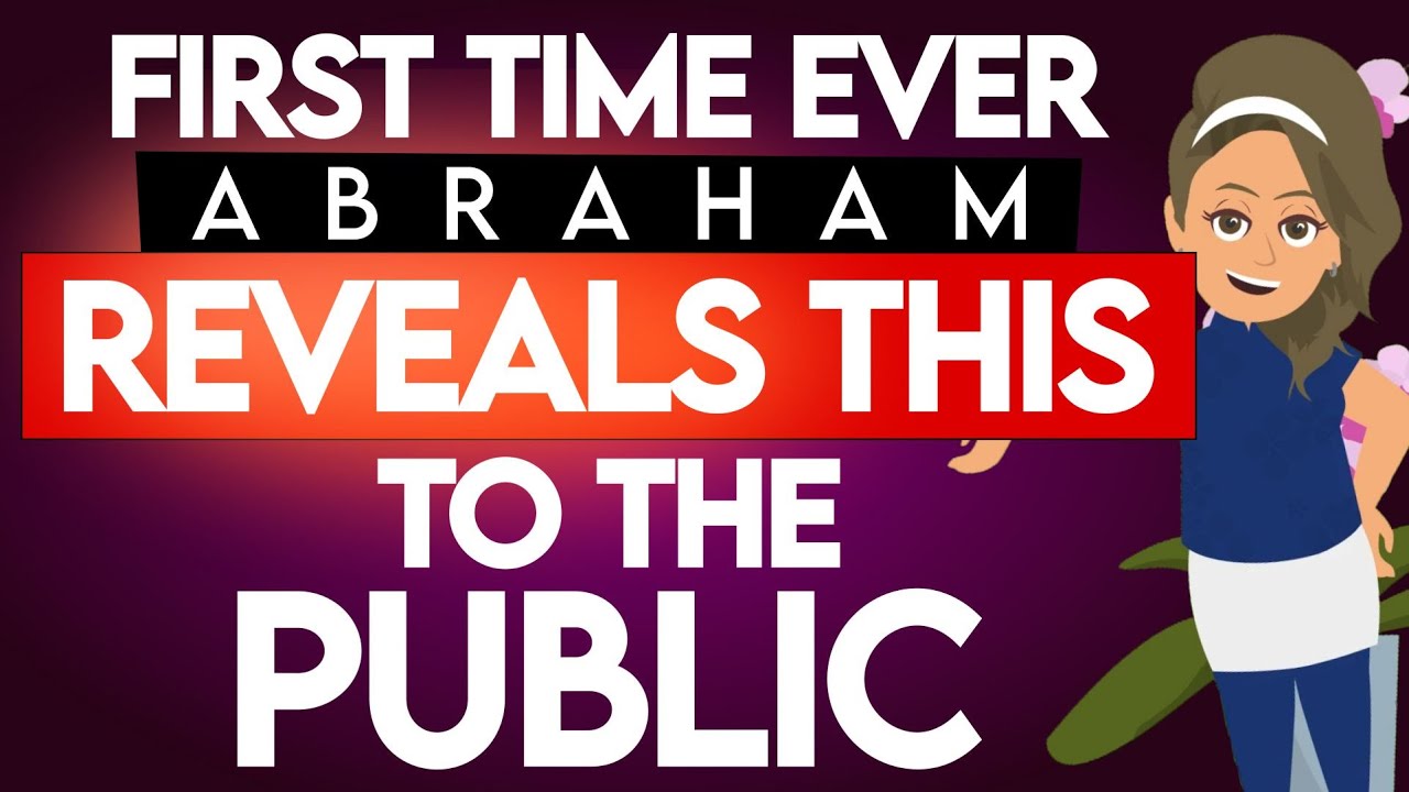 Tune In Now! – First time ever Abraham reveals this to the Public – Abraham Hicks