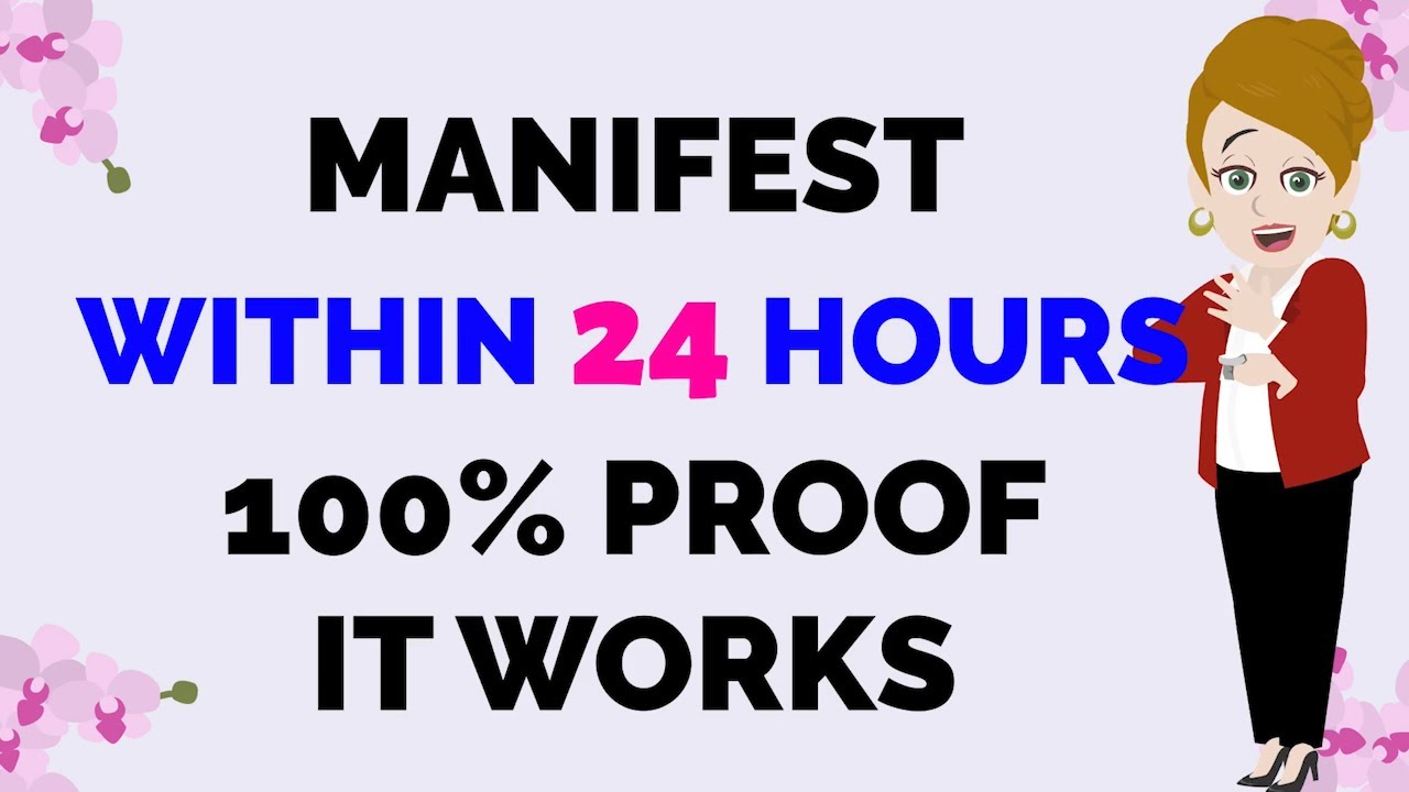 Abraham Hicks ~ MANIFEST WITHIN 24 HOURS 100% PROOF IT WORKS★🧡TEST IT NOW🧡★