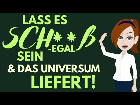 Das Universum wird dir GROßES liefern, wenn du dich einfach nicht drum kümmerst 💫 Abraham Hicks