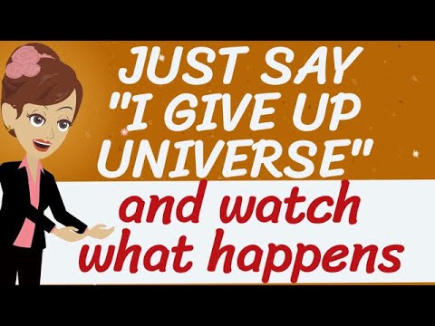 Abraham Hicks 2023 new – Just say ”I give up universe” and watch what happen💦The law of attraction