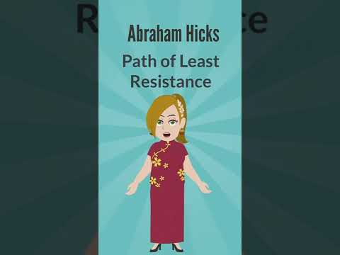 Abraham Hicks ~ YOUR PATH OF LEAST RESISTANCE 💚💖 (#Shorts)