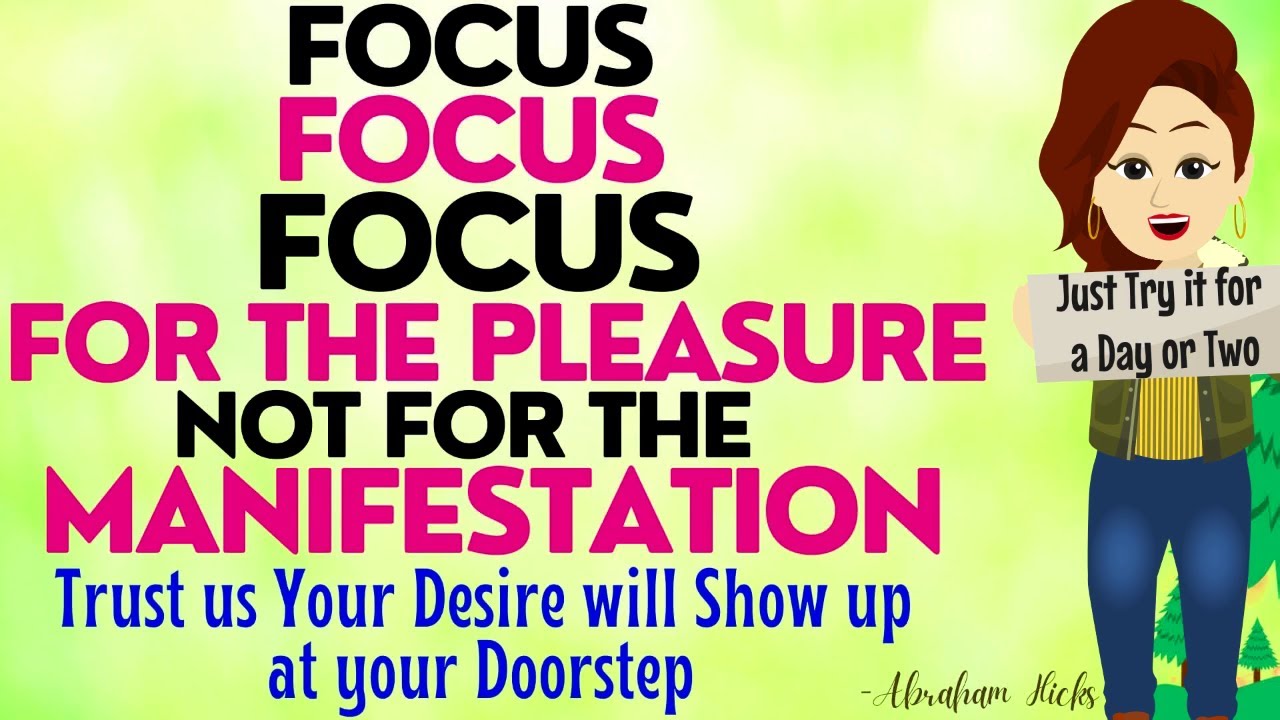 Abraham Hicks 2023 | Focus joyfully in such a way that your Desire Manifests with No Efforts🙏