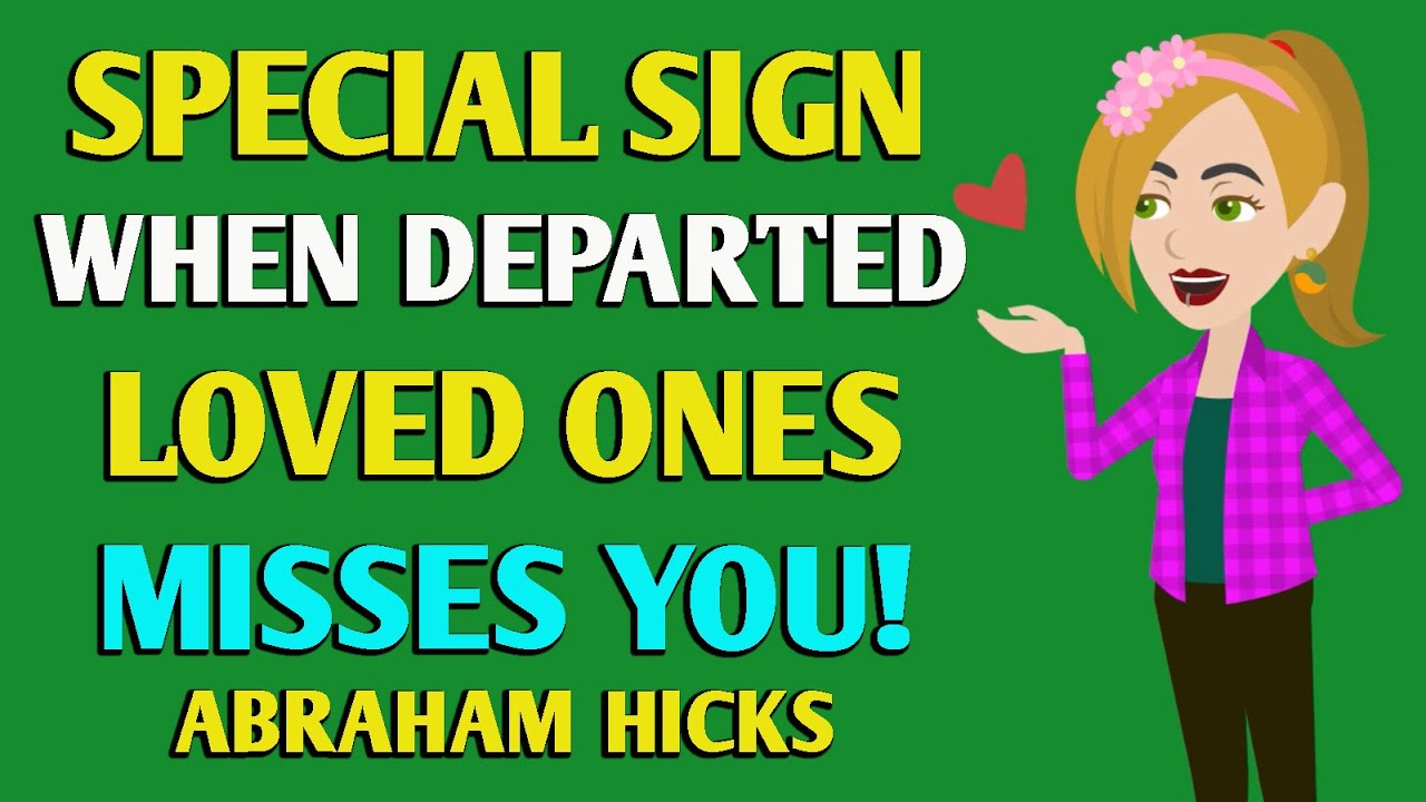 How Do You Know If Departed Loved Ones Misses You? | Abraham Hicks 2023