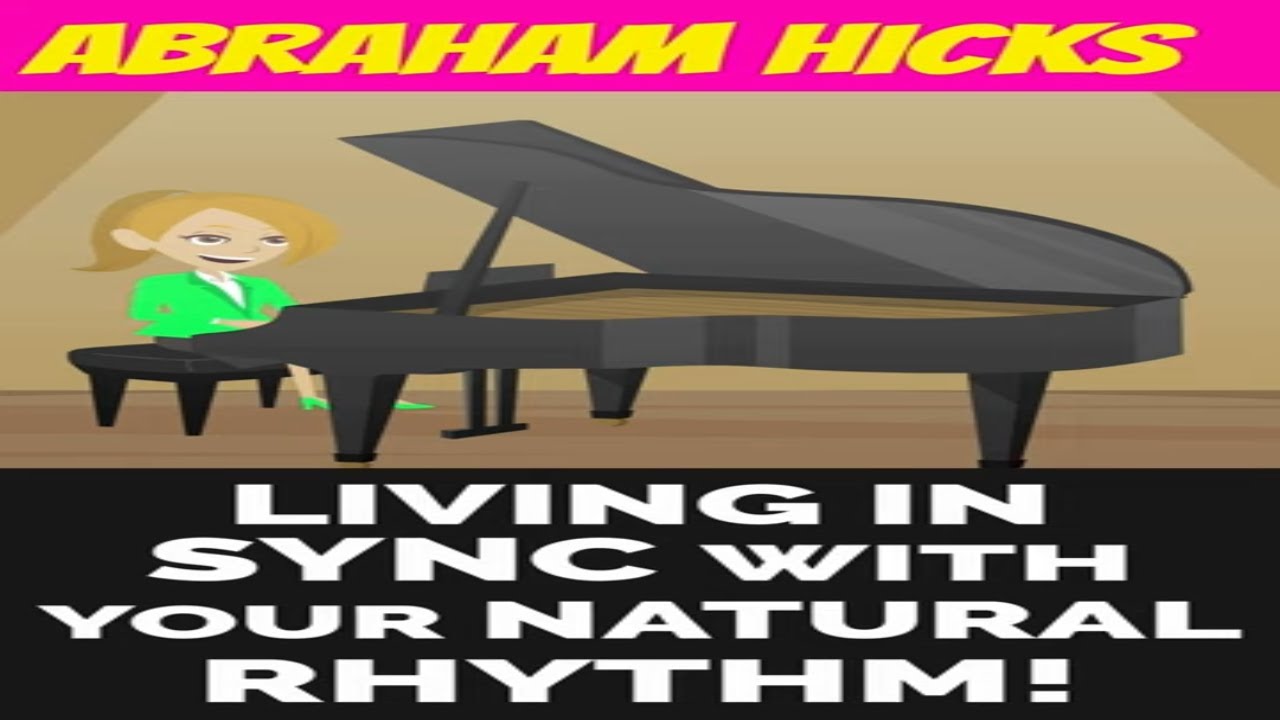 😀ABRAHAM HICKS~ LIVING IN SYNC WITH YOUR NATURAL RHYTHM!😀#shorts #ABRAHAMHICKS2024