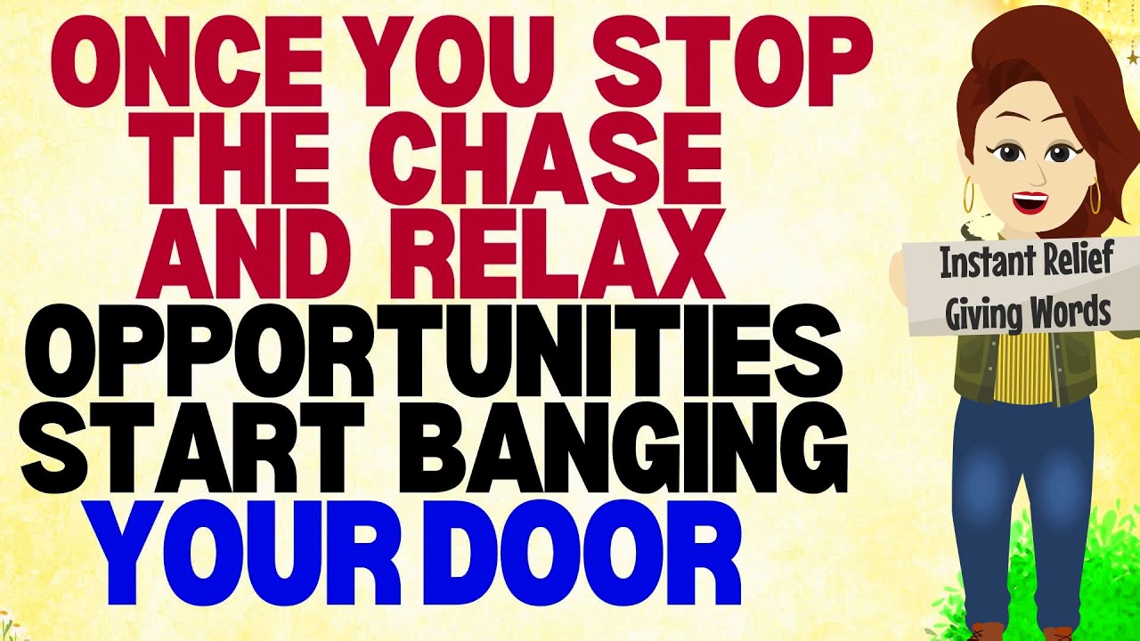 Abraham Hicks 2024 | Once you Stop the Chase and Relax, Opportunities start Banging your Door🙏