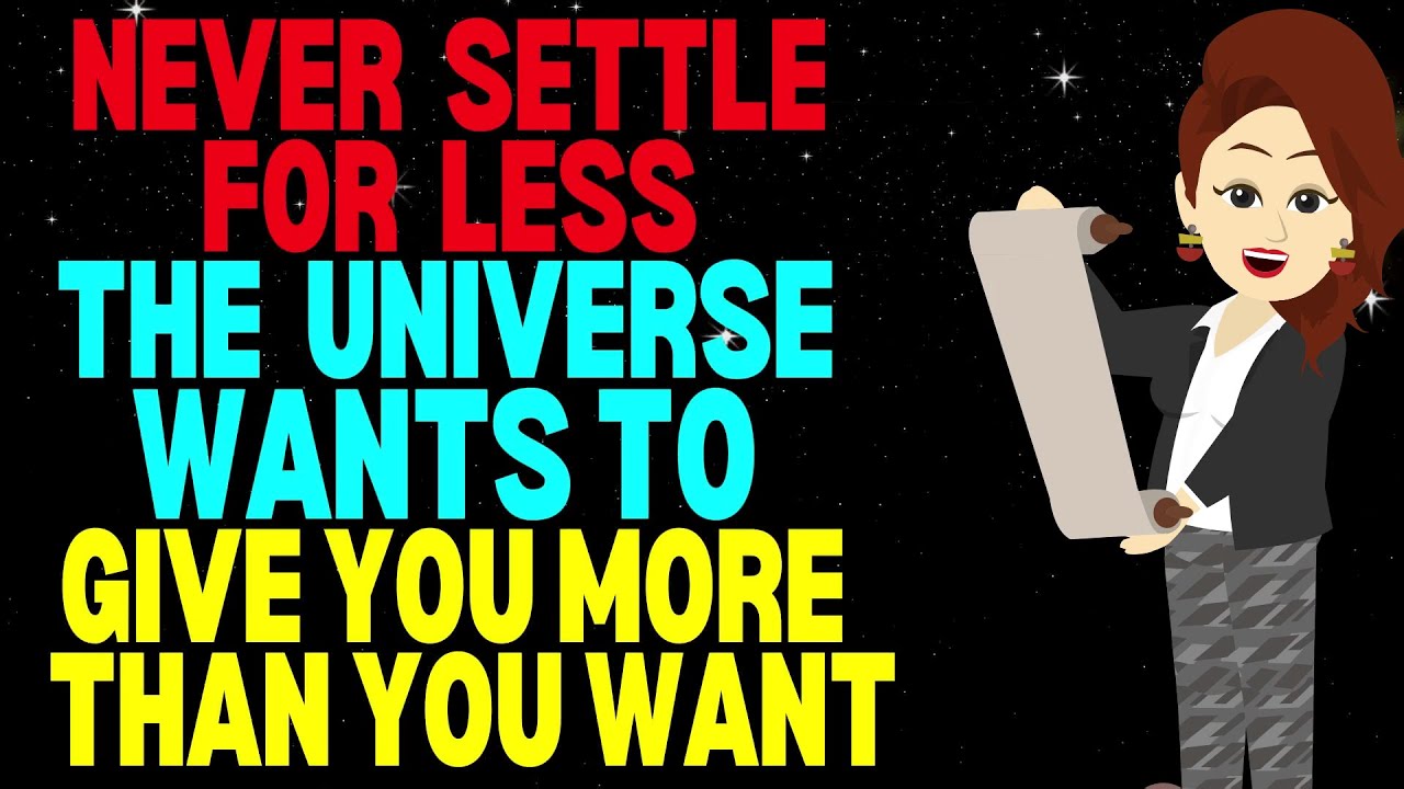 Abraham Hicks 2024 | The Universe wants to give you more than you ever want – Don't settle for less🙏