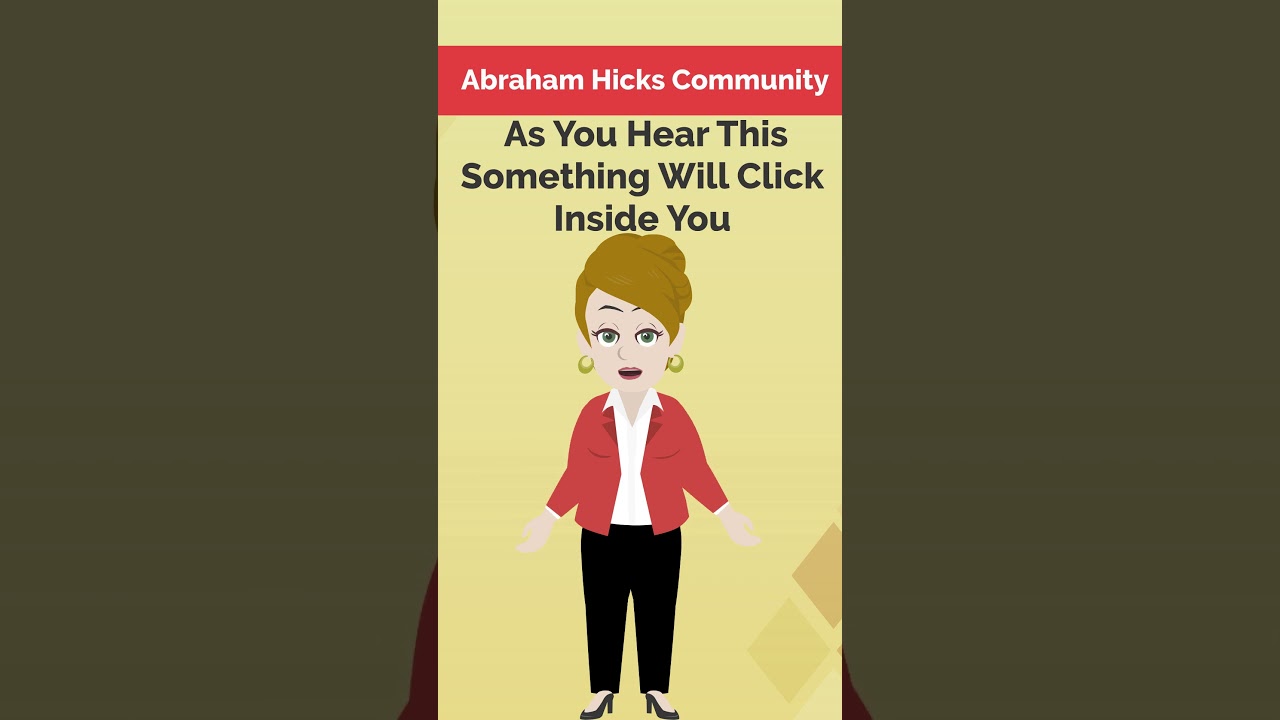 Abraham Hicks 2024 ~ As You Hear This Something Will Click Inside You! #lawofattraction#abrahamhicks