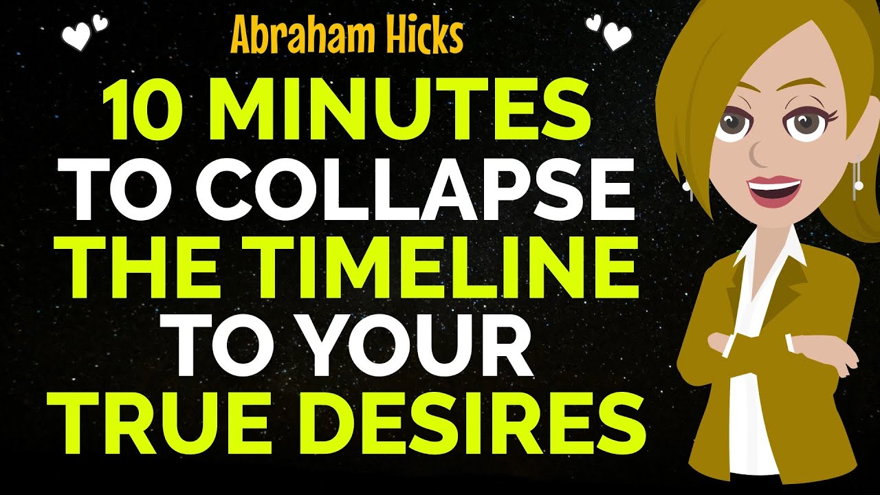10 Minutes Is All It Takes To Become A Magnet To Miracles✨✅Abraham Hicks 2025
